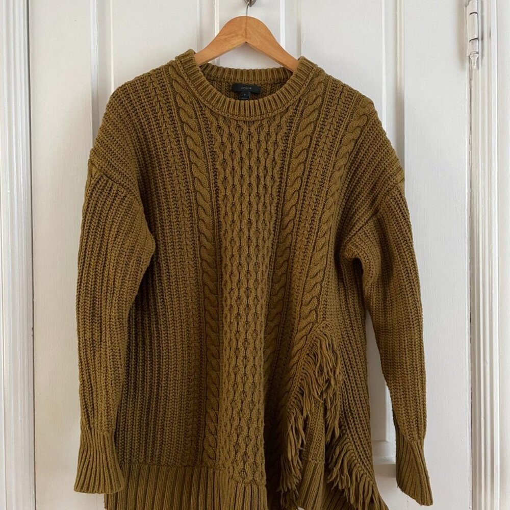 J.Crew blanket sweater